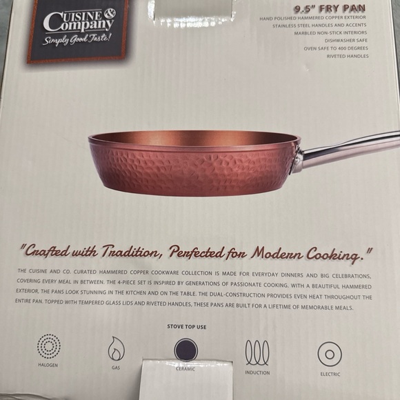 Copper Cookware Set - Picture 5 of 6